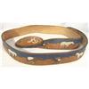Image 1 : Western Mens belt hand Tooled "Rod" #2144821
