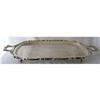 Image 1 : Tray Silver Plate Large, Heavy c1950 #2144844