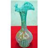 Image 1 : Elegant Blue Victorian Art Nouveau Design Vase #2145341