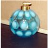 Image 1 : Blue Fenton like Glass Perfume bottle #2145360