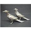 Image 1 : FIGURAL SILVER PLATE SALT&PEPPER-BIRDS #2156053