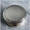 Image 1 : Antique Silver Pill or Compact Box with gilded #2156483