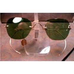 ANTIQUE 14k Gold FRAME Glasses SUNglasses #2156513