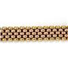 Image 1 : Retro Modern Two Tone 14Kt Gold Bracelet #2156704