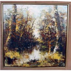 Woods Oil Painting #2156770