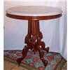 Image 1 : Marble Top Stand in Walnut #2156780