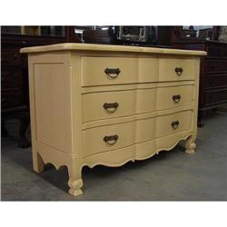 FRENCH COUNTRY PAINT CHEST OF DRAWERS DRESSER #2156783