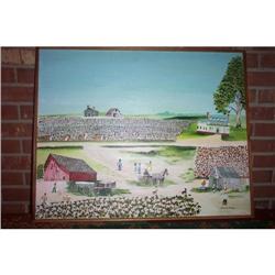 Leanord Chastain Folk Art Painting #2156806