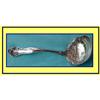 Image 1 : NOUVEAU SILVER REPOUSSE CARNATION GRAVY LADLE #2156917