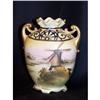 Image 1 : Nippon Windmill Vase 5-1/2" #2168053