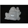 Image 1 : Carved Jade Buddah with Children. #2168348