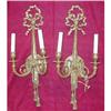 Image 1 : Wall SCONCES Louis XVI STYLE Electric - PAIR - #2168718