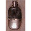 Image 1 : GORHAM Sterling FLASK Leather - ANTIQUE - #2168728