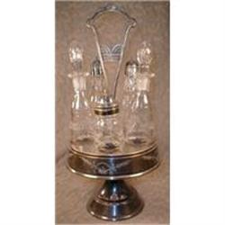 CASTER Set ROGERS 6 Bottles -Antique- #2168739