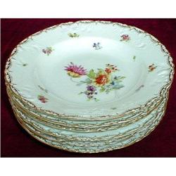 Haviland SOUP Plates HAND Painted - ANTIQUE - #2168767