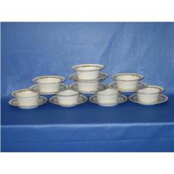 Handpinted Limoge Small Bowl & under plate #2168799