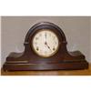 Image 1 : Seth Thomas Humpback Mantle Clock Walnut Case #2169109