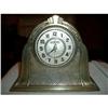 INGRAHAM BRASS DECO MANTEL CLOCK ca.1930'S #2169131