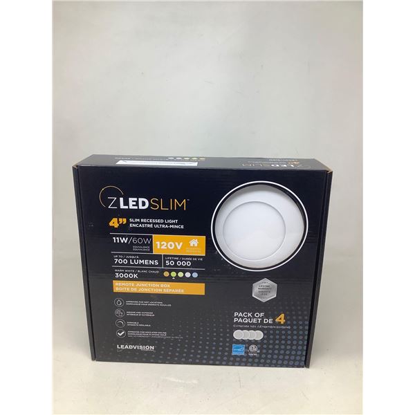 ZLED 4" Slim Recessed Light