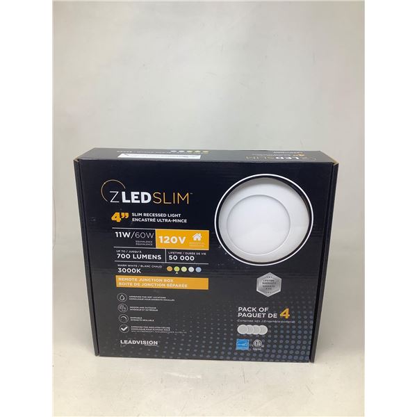 ZLED 4" Slim Recessed Light