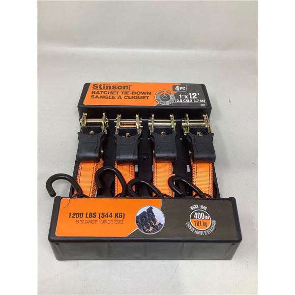 Stinson Ratchet Tie Down Set