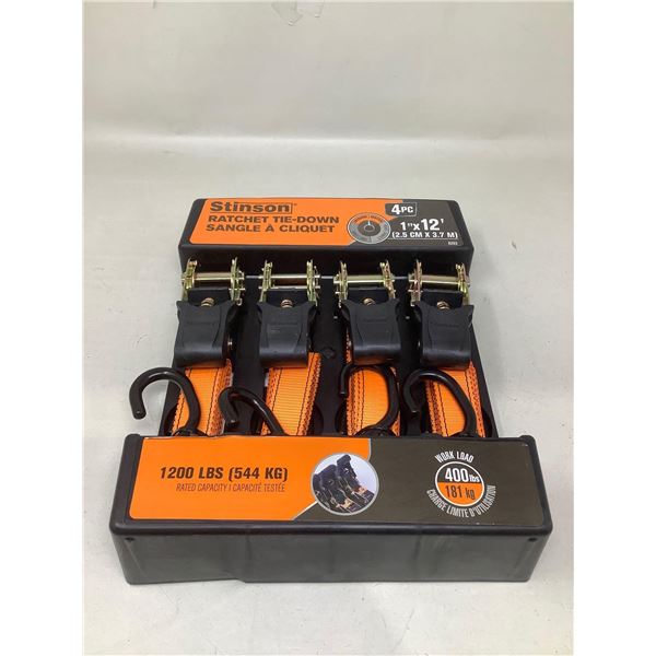 Stinson Ratchet Tie Down Set