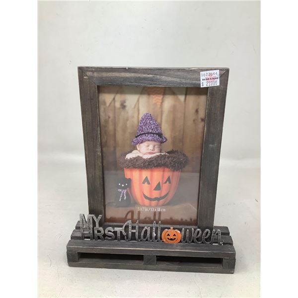 My First Halloween Picture Frame