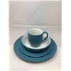 Image 1 : Lot Of 4 Matching Dishes And Mug (Blue)