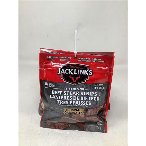 Jack Links Beef Steak Strips Original (5 X 74G)
