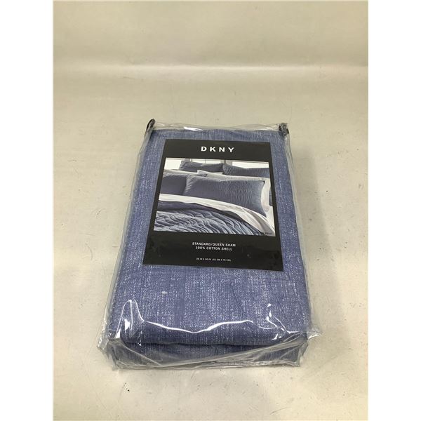 DKNY Standard Queen Sham 100% Cotton Shell