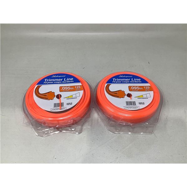 Shakespeare Trimmer Line Lot Of 2