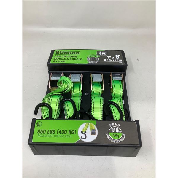 Stinson Cam Tie-Downs 4 Pack