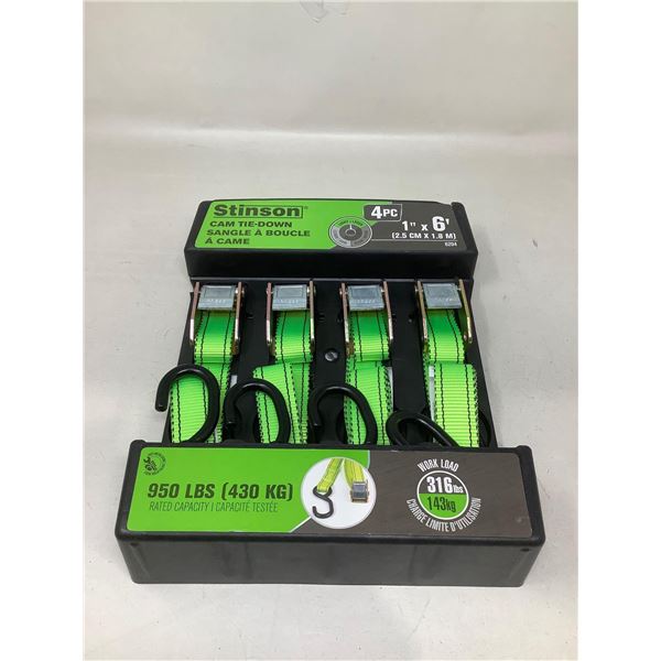 Stinson Cam Tie-Downs 4 Pack