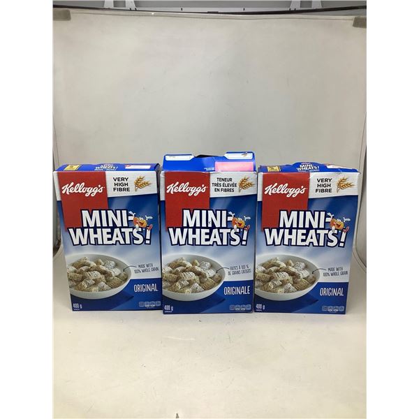 Kellogg's Mini Wheats Original (3 X 400G)