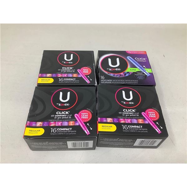 U By Kotex (4 X 16)