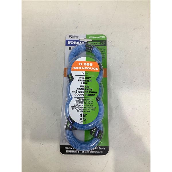Kobalt Pre Cut Trimmer Line (5 Count)
