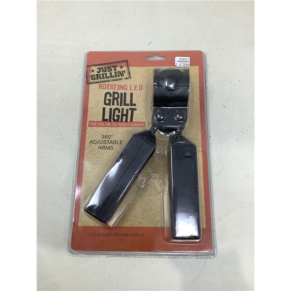 Just Grillin Rotating LED Grill Light