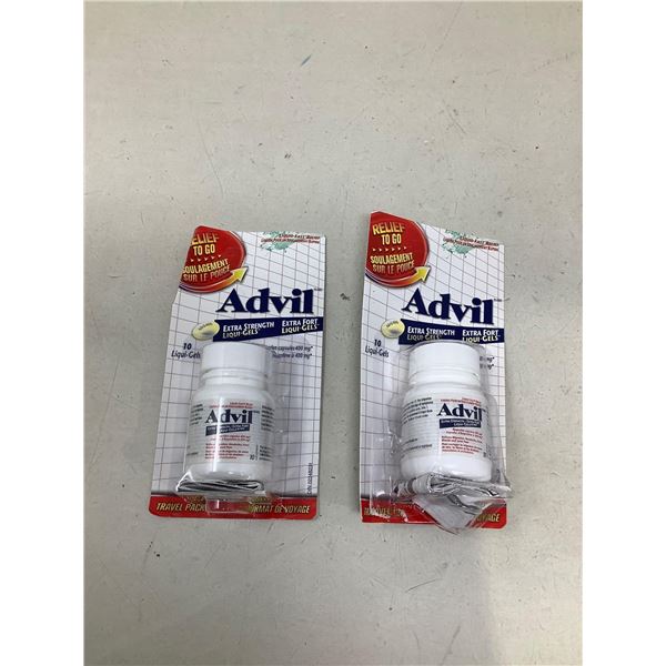 Advil Extra Strength Liquid Gel Lot Of 2