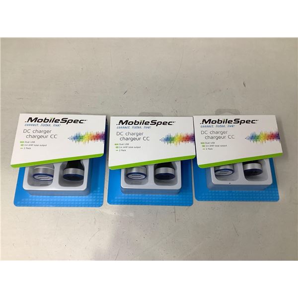 Mobile Spec DC Charger Lot Of 3