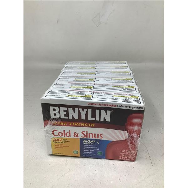 Benylin Extra Strength Cold & Sinus Day And Night Lot Of 6