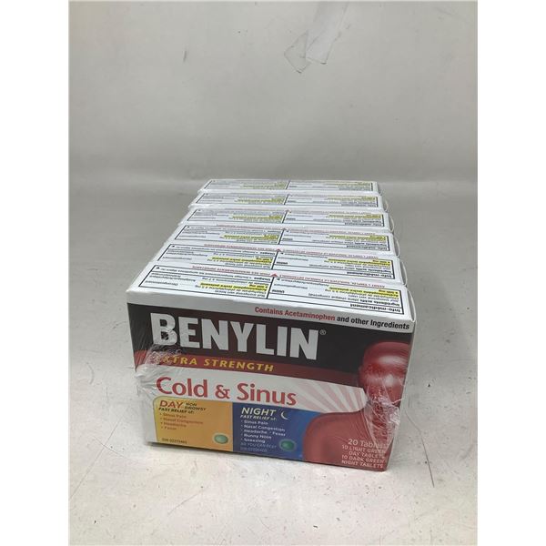 Benylin Extra Strength Cold & Sinus Day And Night Lot Of 6