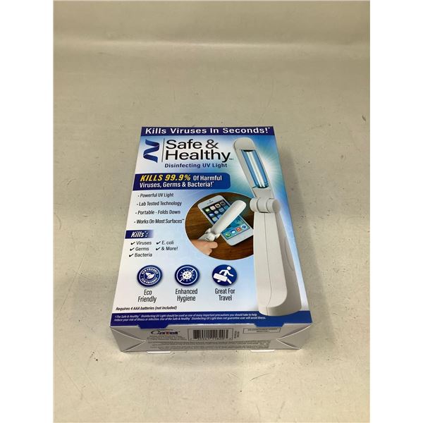 Safe & Healthy Disinfecting UV Light