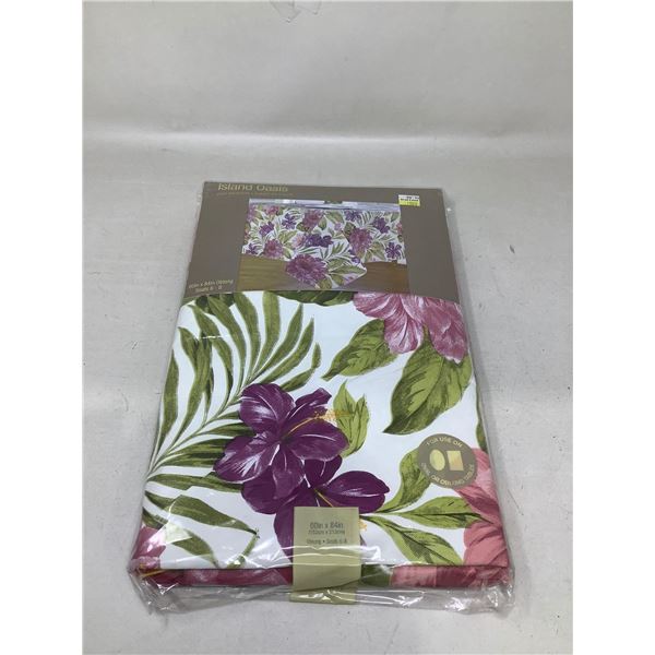 Island Oasis Vinyl Tablecloth