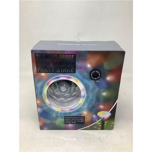 Sharper Image Solar-Powered Party Stake