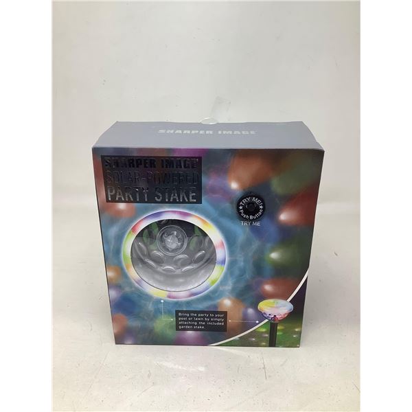 Sharper Image Solar-Powered Party Stake