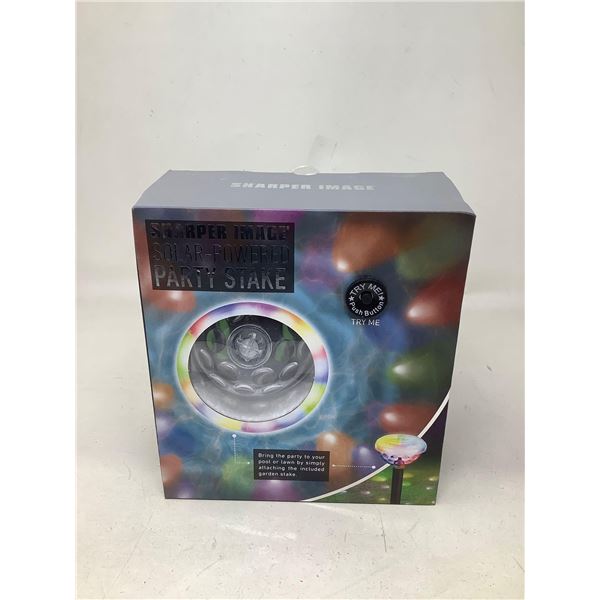 Sharper Image Solar-Powered Party Stake
