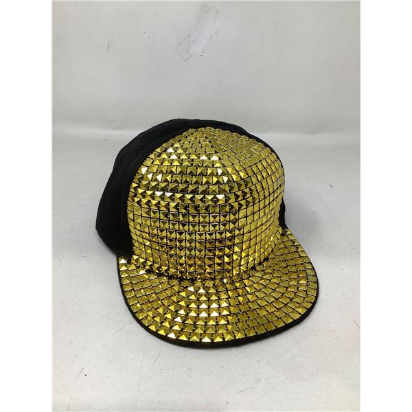Golden Bedazzled Hat