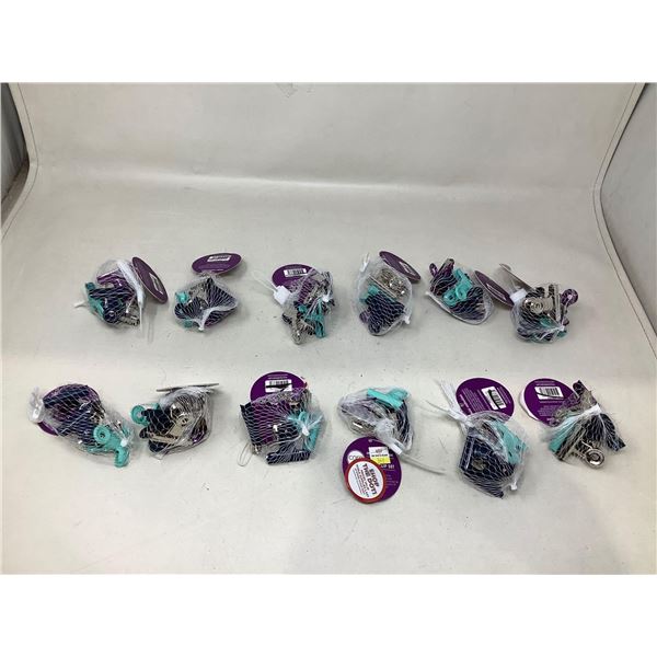 Lot Of 12 Bundled Clips