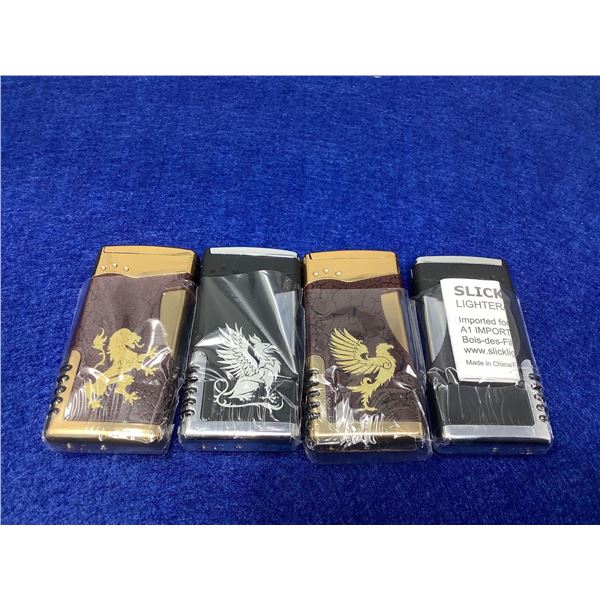 Lot Of 4 Assorted Lighters