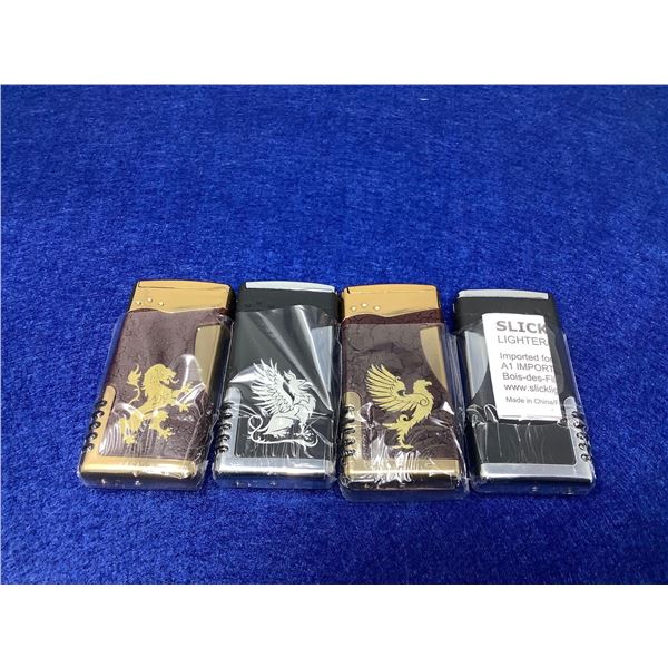 Lot Of 4 Assorted Lighters